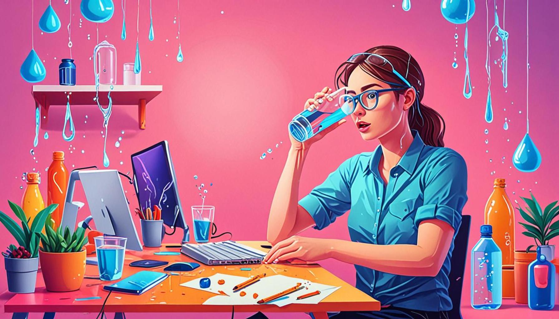 How Hydration Influences Mood and Productivity at Work