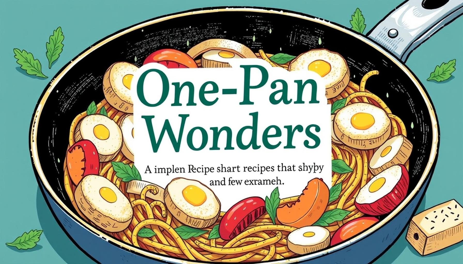 One-Pan Wonders: Simple Recipes that Only Require a Few Staples