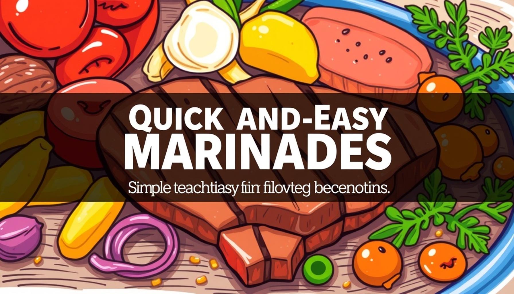 Quick and Easy Marinades: Simple Techniques for Flavorful Budget Proteins