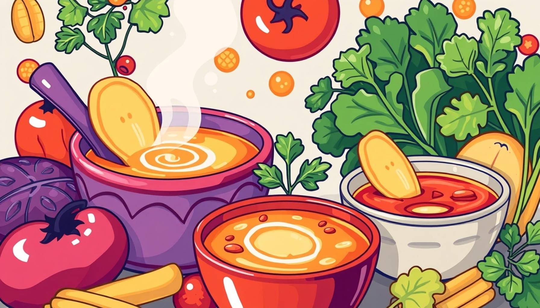 Hearty Vegetable Soups: Economical Recipes Packed with Nutrition