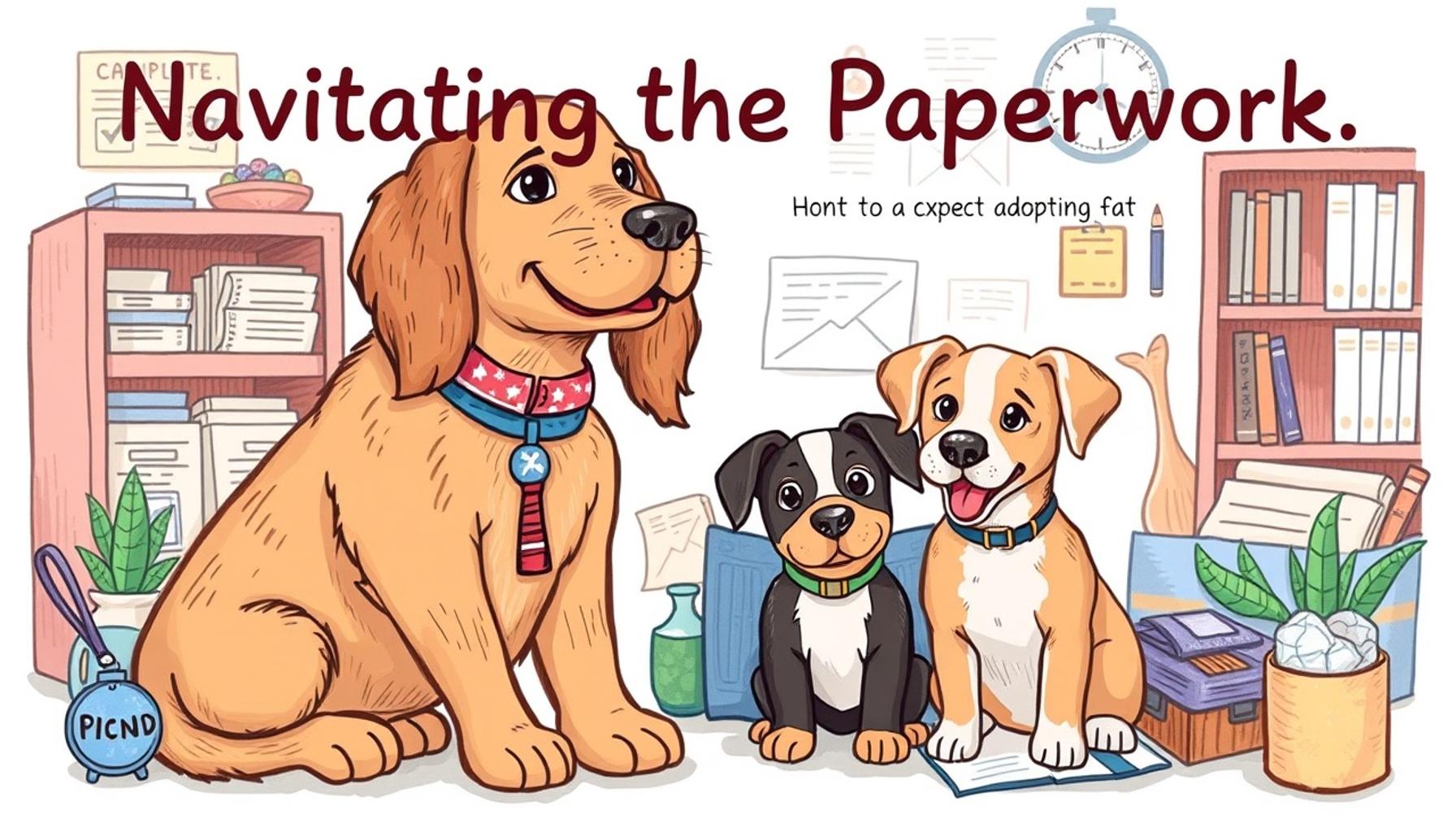 Navigating the Paperwork: What to Expect When Adopting a Pet